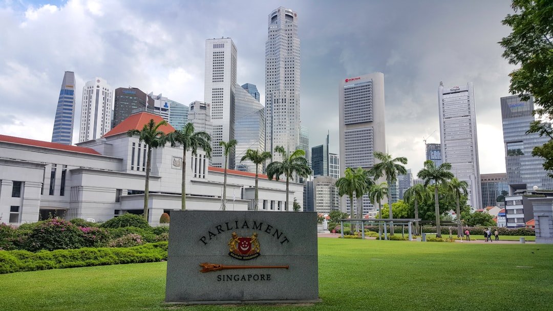 View of Singapore's Parliament and skyline, representing the regulatory and business environment fleet operators evaluate when choosing a leasing company