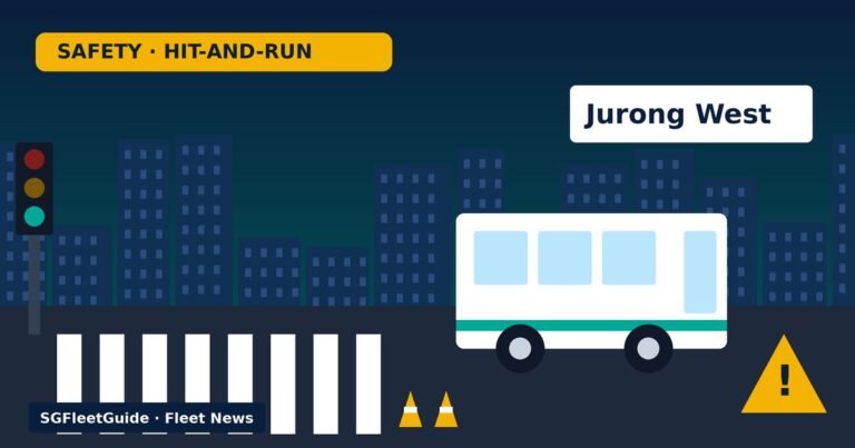 Illustration: Road Safety — Pedestrian found dead on PIE was hit by minibus in Jurong West, police say; driver, 66, arrested