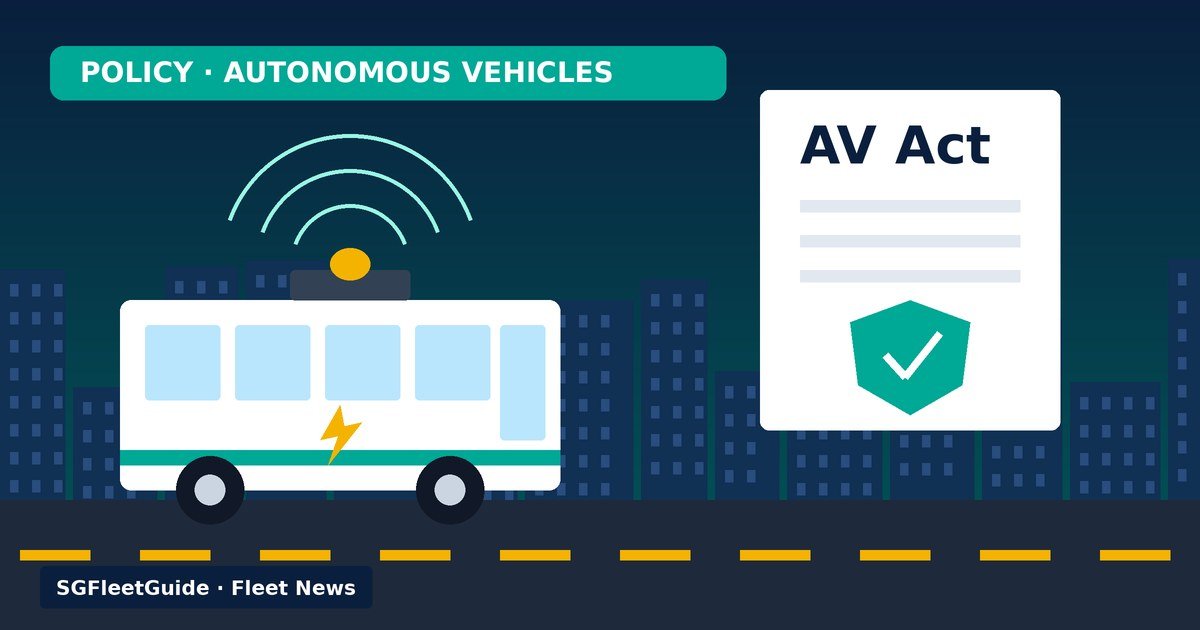 Illustration: Autonomous Vehicles — LTA and MOT aim to introduce new Autonomous Vehicles Act within a year, explain how AV accident insurance works today