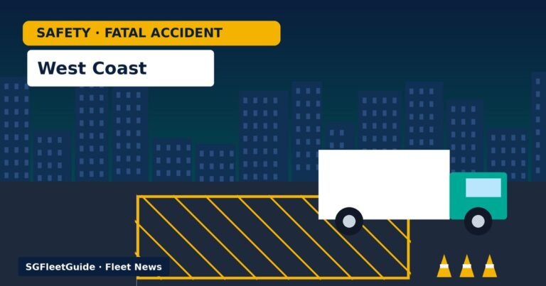 Illustration: Road Safety — Motorcyclist, 30, dies after accident with lorry near West Coast Park; lorry driver, 24, arrested