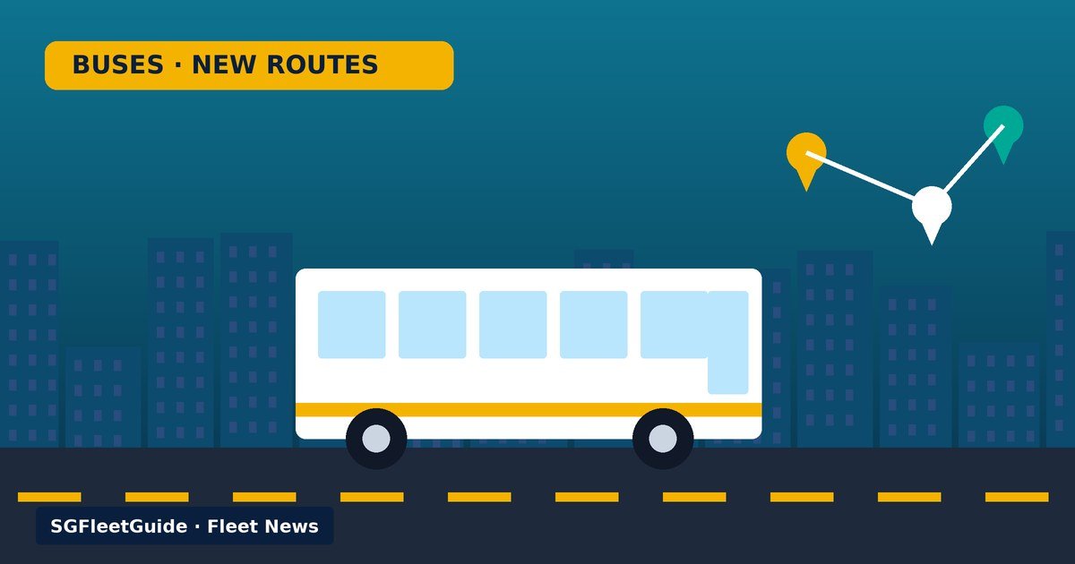 Illustration: LTA adds three new bus services and upgrades two more under connectivity programme