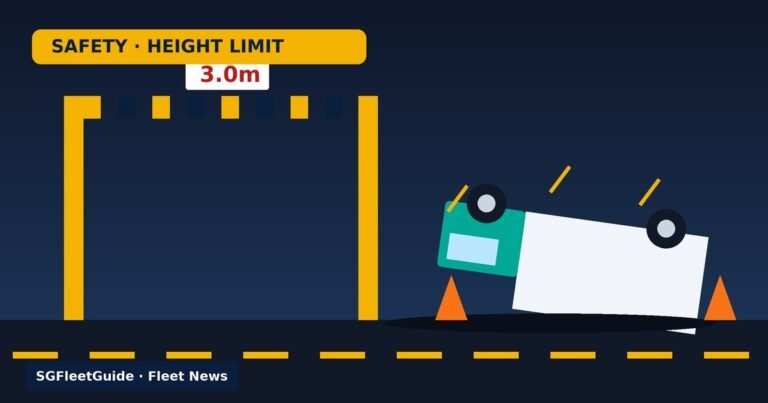 Illustration: Lorry overturns on Dunearn Road; 24-year-old driver arrested